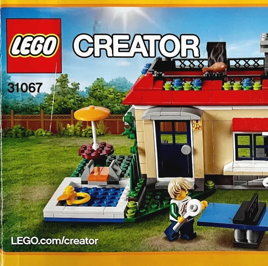 LEGO Creator Manual 31067 3 In 1 Booklet PB 2017 Accessory E60