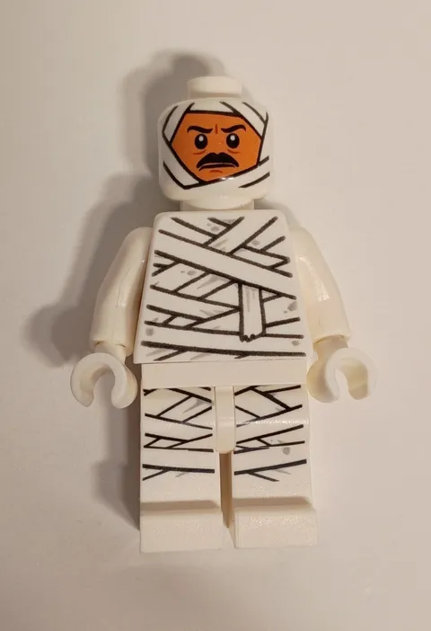 LEGO Scooby-Doo Dr. Najib / Mummy Minifigure, Missing Parts 