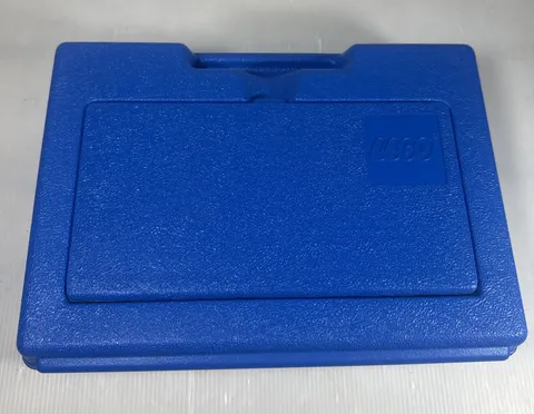 Vintage 1983 Lego Blue Plastic Storage Box Container Carrying Case Only-No Legos