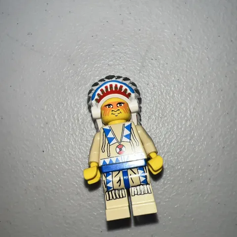 Lego Western Minifigure WW024 Indian Chief 2 Vintage New Condition!