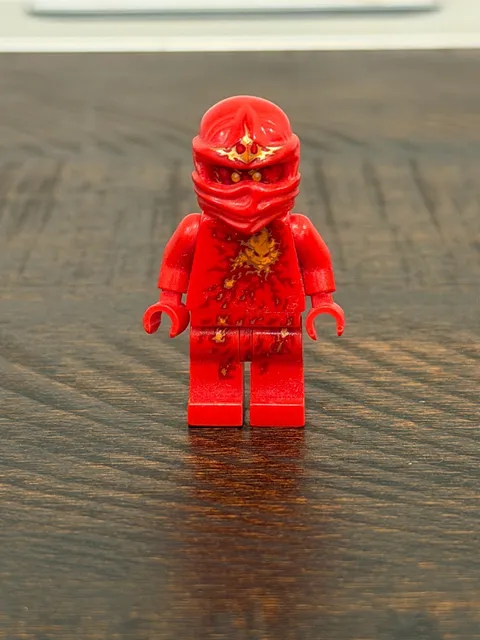 LEGO Ninjago Kai NRG Minifigure njo055 Red Ninja NRG Genuine