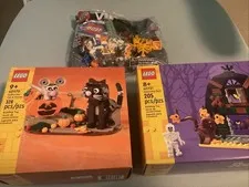 LEGO Halloween Sets Cat And Mouse Set 40570 Barn 40721 And 40608 New