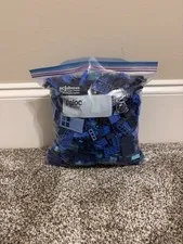 Assortment of Colored LEGO Pieces and Parts