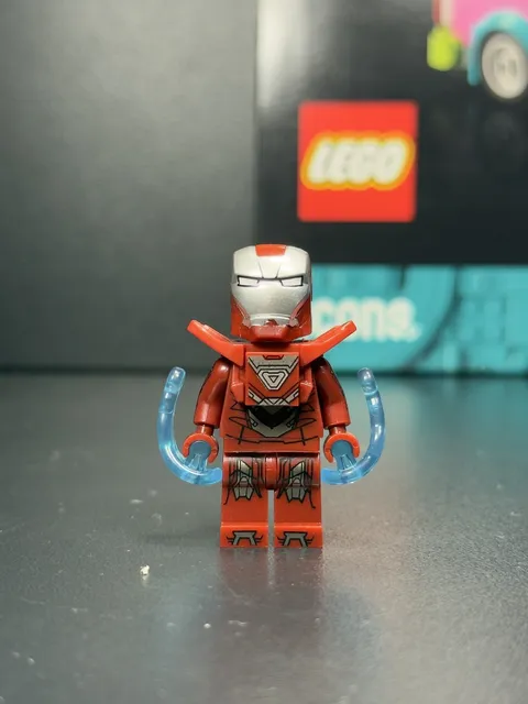 NEW Marvel Silver Centurion Iron Man Mark 33 Custom Lego Minifigure Tony Stark