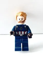 Lego Super Heroes Minifigure Captain America sh495 76101 Some Scratches