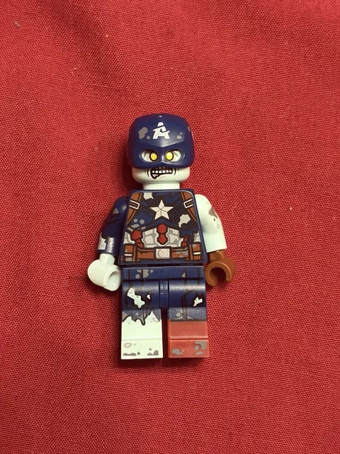 LEGO MARVEL STUDIOS MINIFIGURE​​S SERIES 71031 Zombie Captain America**NO SHIELD