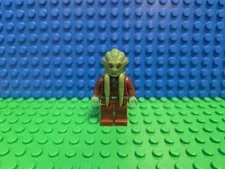 LEGO Kit Fisto Minifigure sw0163 7661 8088 CMF Lot Rare Retired Jedi Star Wars 