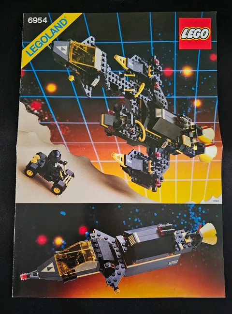 LEGO Legoland 6954 Instruction Manual Booklet Vintage Original LEGO System