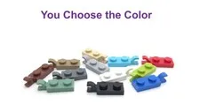 Lego 1x2 Plate with Clip on End Horizontal Grip You Choose the Color