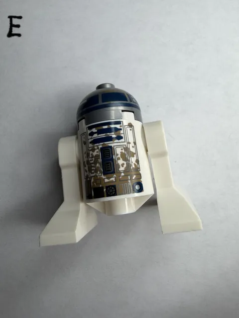  LEGO Star Wars Astromech Droid, R2-D2, Dirt Stains Pattern Minifigure