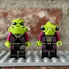 LEGO Alien Conquest Alien Trooper Minifigure x2 ac003 7066 7051 Lot - 2S