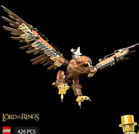 LEGO MOC Gandalf and The Eagle of Middle-earth Parts Package 426 pieces