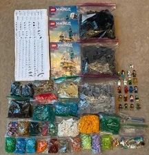 LEGO 71741 Ninjago City Gardens – All Minifigs  As Shown! 99% Complete