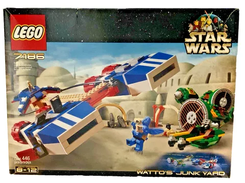 LEGO Star Wars Watto's Junkyard 7186 Sealed RETIRED (2001)