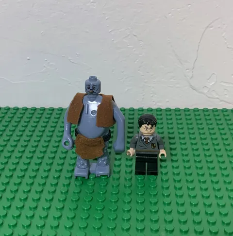 2 Piece Lego Harry Potter Minifigues Troll 41983 Big Fig