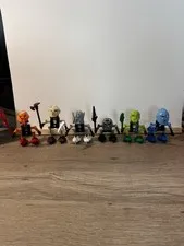 LEGO BIONICLE Turaga All 6 Village Elders of Mata Nui 8540-8545