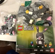 LEGO Brickheadz: Easter Bunny Building Set #40271 Retired - Manual Complete NIB