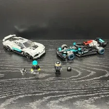 LEGO 76909 Speed Champions Mercedes-AMG F1 W12 E - 100% Complete Retired Set