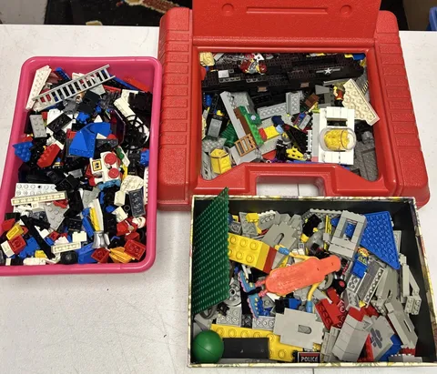 lego vintage bulk 14 LB Sets Mini Figures What U See U Get Rare PIECES