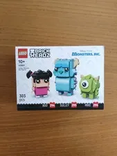 LEGO #40861 Disney Pixar Brickheadz Sulley Mike & Boo MISB Complete Set with Box
