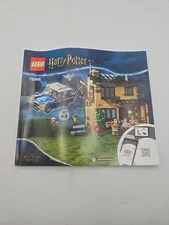 LEGO Harry Potter 4 Pivet Drive #75968 Instruction Manual Only 2020