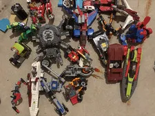 LEGO Mixed Vehicle Parts Lot - Multicolor Plastic Assorted Pieces