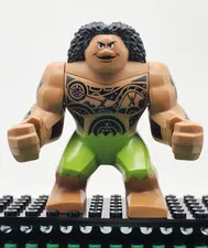 LEGO Disney Minifigure Genuine Maui (Medium Nougat) moa003 set 41150 RETIRED