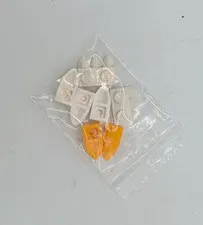 LEGO wedge? 1x1 and 1x2 (7 pieces) various color Brick lot