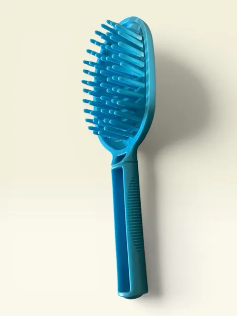 SuperStar Barbie Vintage BLUE Brush LOL OMG Clone Bratz Fashion Hairbrush LPS