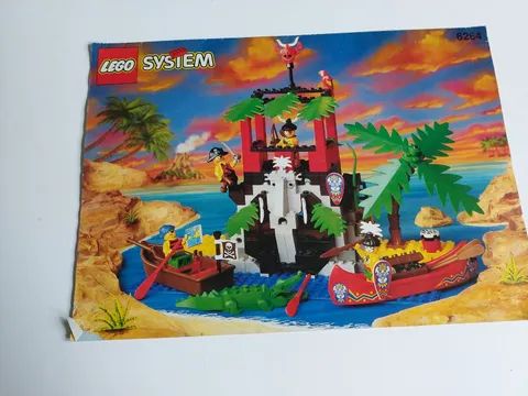 LEGO 6264 Instruction Manual Forbidden Island Pirates