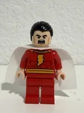 LEGO DC SUPER HEROES SDCC COMIC CON 2012 EXCLUSIVE SHAZAM MINIFIGURE NO CARD