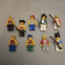 LEGO Pirates, Armada Minifigure Lot of 9