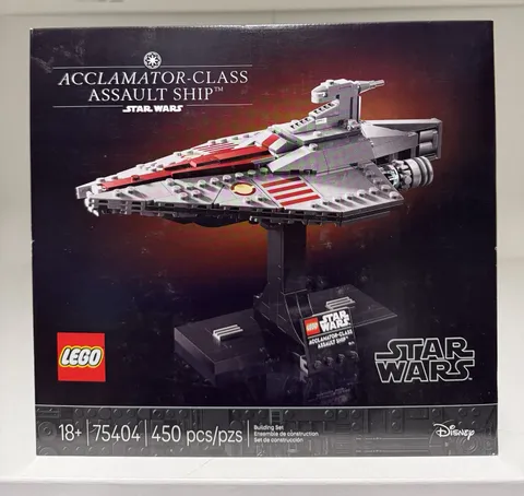 LEGO Star Wars Acclamator-Class Assault Ship 75404 450 pcs Display Stand Box 18+