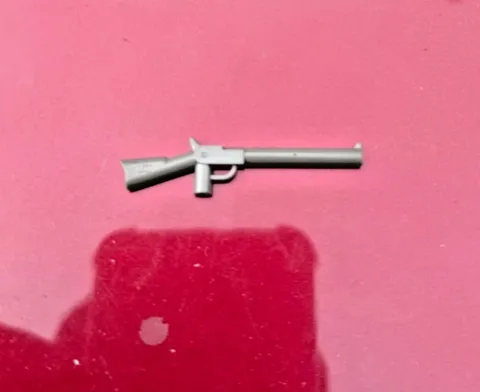 LEGO Minifigure Rifle Weapon Gun Musket Vintage Pirate Western Castle Gray