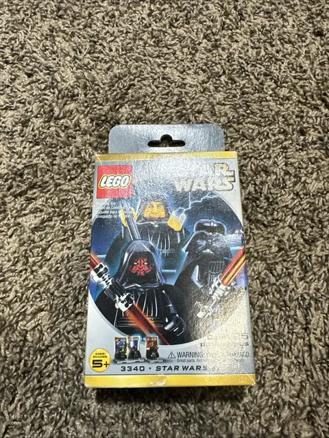 LEGO STAR WARS 3340 Darth Vader Darth Maul Emperor Palpatine Retired Rare 2000