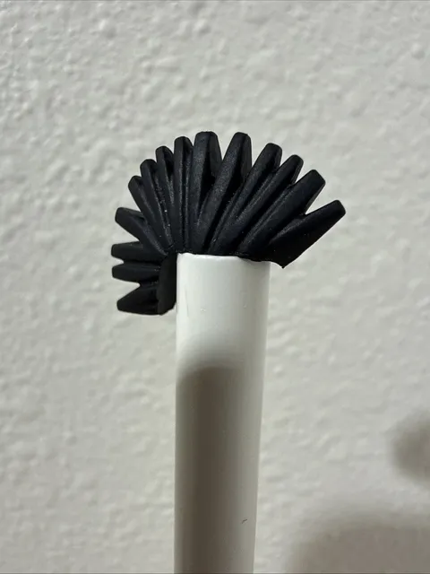 Lego Black Mohawk Minifig Hair Spiked