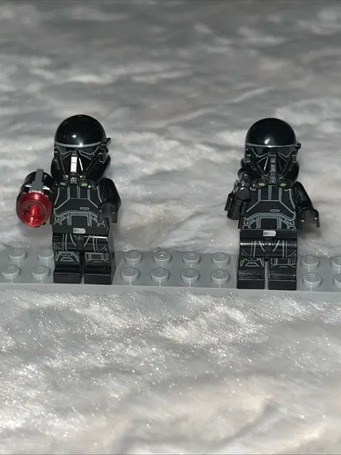 Lot Of 2 Lego Sw0807 Lego Minifigure: Star Wars Imperial Death Trooper SW0807