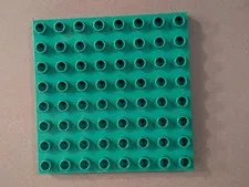Lego Duplo Green 8x8 Baseplate
