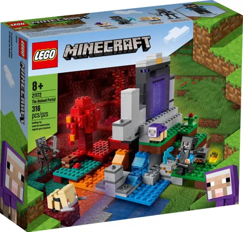 LEGO Minecraft: The Ruined Portal (21172) New in Sealed Box