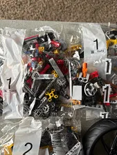 LEGO Technic BMW S1000 RR 42130 Parts Lot Polybags w/ Tires/Wheels & Stickers