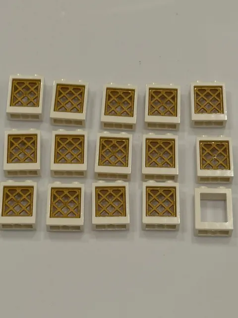 LEGO White Small Window Lot
