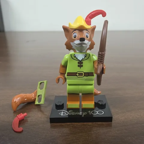 LEGO Robin Hood minifigure 71038 CMF Series Disney 100 mini figure 100th
