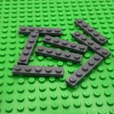 LEGO® Parts 78329 (8 pcs) Dark Bluish Gray Plate 1 x 5