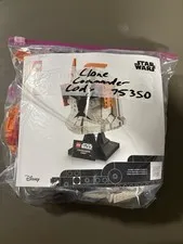 LEGO Star Wars Commander Cody 75350 Helmet Collection w/ Instructions, Bagged