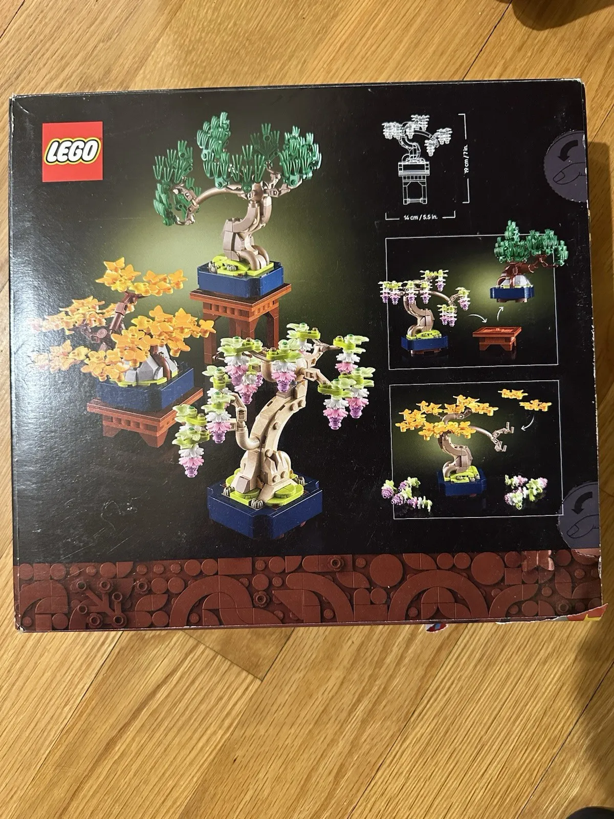 LEGO Botanicals Mini Bonsai Trees 10373 709pcs 18+ Building Set New Sealed Box