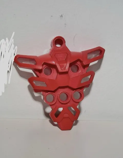 Lego 47295 Red Bionicle Matoran Chest Torso Armor Replacement Part Piece