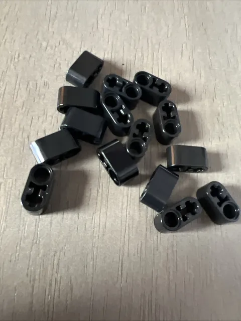 LEGO 60483 Black Technic, Liftarm Thick 1 x 2 - Axle Hole 15 Pieces