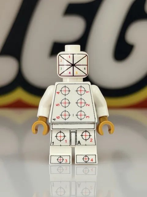 Official Lego Alignment SMART FIG Minifigure Test Print Prototype - Mid Legs 1 A
