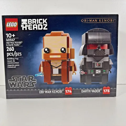LEGO BrickHeadz: Obi-Wan Kenobi & Darth Vader (40547) - NEW