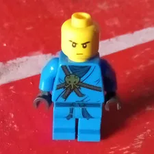 LEGO Minifigure Blue Outfit Torso Figure - Plastic Minifig Character